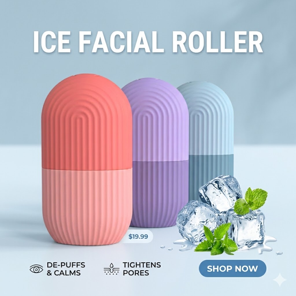 Ice facial Rollar