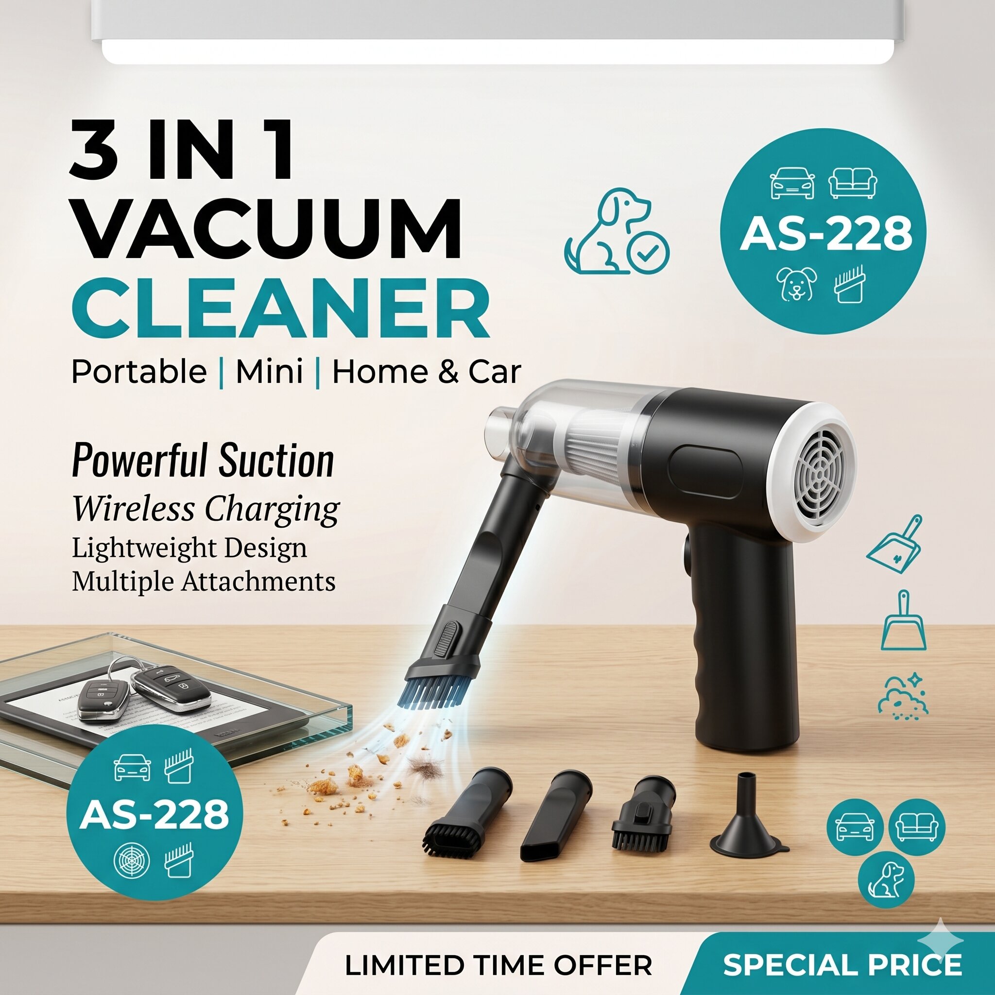 3IN1 Vaccum Cleaner