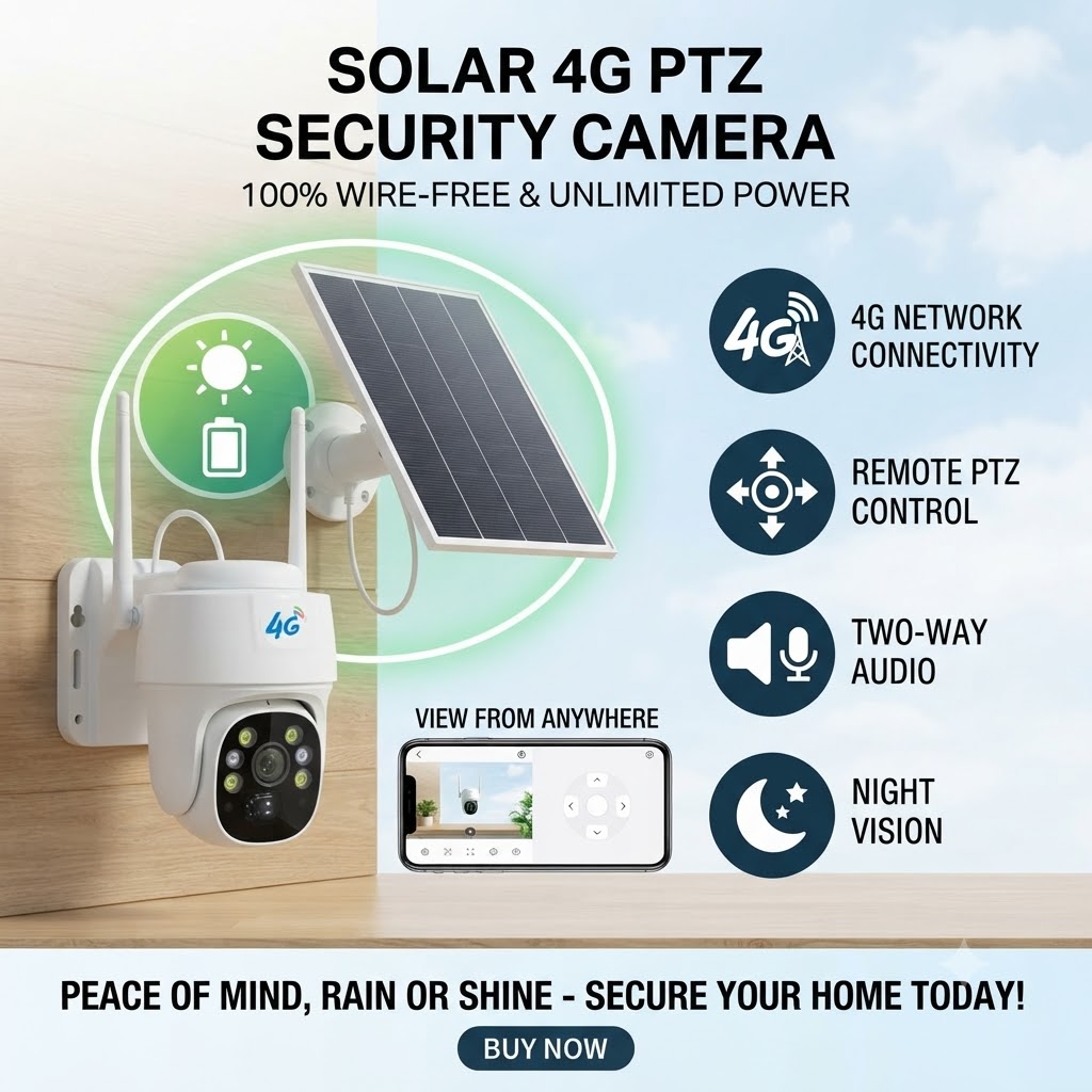 Solar 4G camera