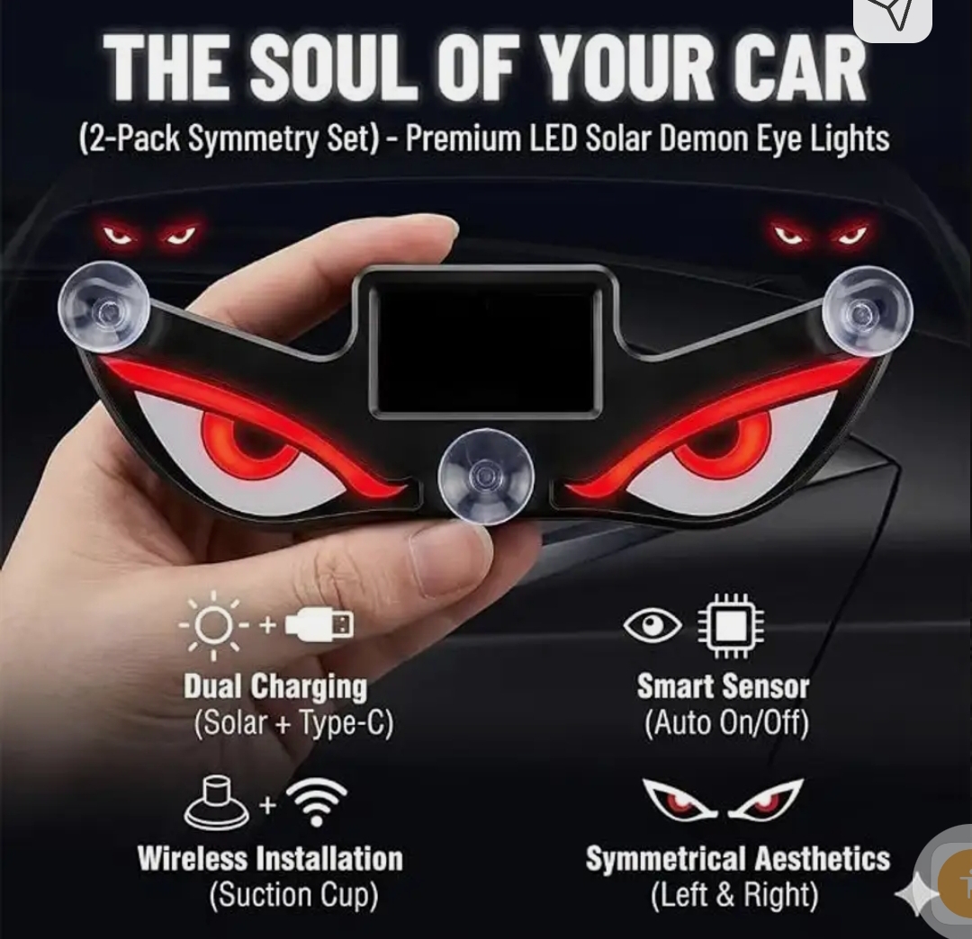 Evil eye car light