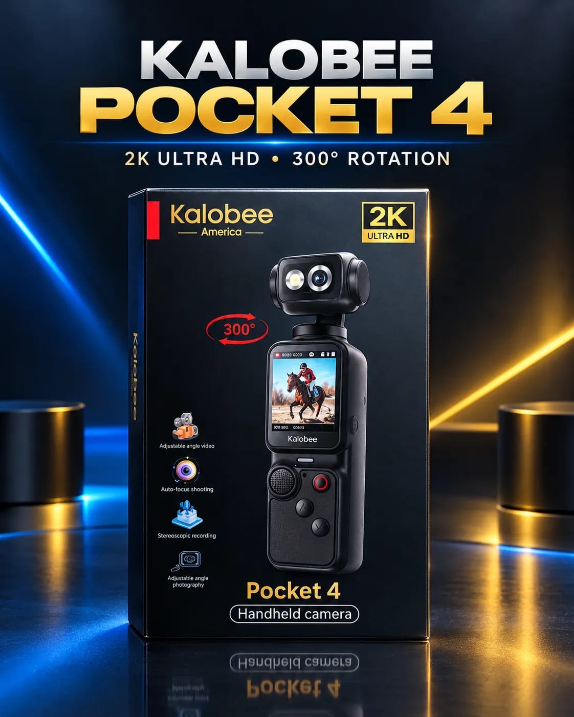 Pocket camera kalobee